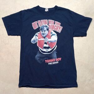 Tommy Boy "Dinghy" Chris Farley David Spade 90s Movie T-Shirt - Size Medium